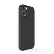 Husa iPhone 12 / 12 Pro Lemontti Liquid Silicon Black