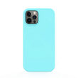 Husa iPhone 12 Pro Max Lemontti Liquid Silicon Tiffany Blue