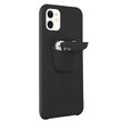 Husa iPhone 11 Pro Lemontti Liquid Silicone with Apple AirPods Case Mint Green