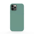 Husa iPhone 12 / 12 Pro Lemontti Liquid Silicon Forest Green