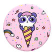 Suport Stand Adeziv Popsocket PopGrip pentru telefon, Sugar Bear