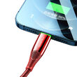 Cablu Type-C la Lightning Mcdodo Shark Series Red (PD, 1.2m, 20W, oprire automata)
