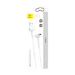 Cablu Type-C Baseus Maruko Video White (1m, 2.1A, cu functie de suport)