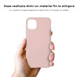 Husa iPhone 11 Pro Max Lemontti Liquid Silicon Pink Sand