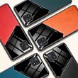 Husa Oppo A72 Lemontti Leather + Organic Glass Green