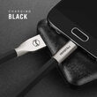 Cablu MicroUSB Mcdodo Zn-Link Silver Black (1.5m, 2.4A max)