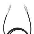 Cablu MicroUSB Mcdodo Zn-Link Silver Black (1.5m, 2.4A max)