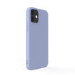 Husa iPhone 12 / 12 Pro Lemontti Silicon Soft Slim Lavender Gray