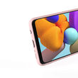 Husa Samsung Galaxy A21s Lemontti Silicon Soft Slim Pink Sand