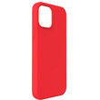 Husa iPhone 12 / 12 Pro Lemontti Silicon Silky Rosu