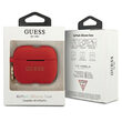 Husa Airpods Pro Guess Silicon Glitter Rosu