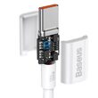 Cablu Type-C la Type-C PD 100W Baseus Superior Series White, 2m