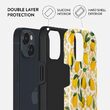 Husa iPhone 14 Burga Dual Layer Lemon Juice
