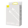 Cablu Type-C la Type-C PD 100W Baseus Superior Series White, 2m