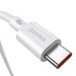 Cablu Type-C la Type-C PD 100W Baseus Superior Series White, 2m