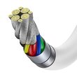 Cablu Type-C la Type-C PD 100W Baseus Superior Series White, 2m