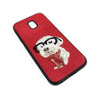 Carcasa Samsung Galaxy J5 (2017) Lemontti Embroidery Red Puppy