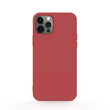 Husa iPhone 12 Pro Max Lemontti Silicon Soft Slim Santa Red