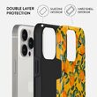 Husa iPhone 14 Pro Burga Dual Layer Orange Lemonade