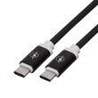 Cablu Type-C la Type-C HQcable Charge & Sync Black