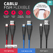 Cablu MFI Lightning Devia Fish Red