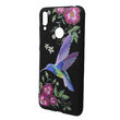 Husa Huawei Y7 2019 Just Must Silicon Printed Embroidery Colibri
