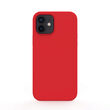 Husa iPhone 12 / 12 Pro Lemontti Liquid Silicon Red