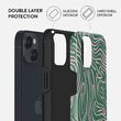 Husa iPhone 14 Plus Burga Dual Layer Hawaiian Breeze
