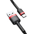 Cablu Type-C Baseus Cafule Series Red & Black