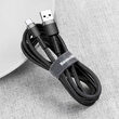 Cablu Type-C Baseus Cafule Series Gray & Black