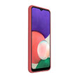 Husa Samsung Galaxy A22 5G Lemontti Silicon Soft Slim Santa Red