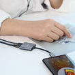 Adaptor Type-C la Dual Type-C Mcdodo Boss Series Grey