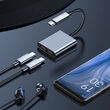 Adaptor Type-C la Dual Type-C Mcdodo Boss Series Grey