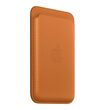 Pocket Card Original Apple Leather Wallet, MagSafe, Golden Brown