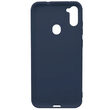 Husa Samsung Galaxy A11 Lemontti Silicon Silky Albastru Inchis