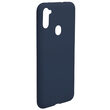 Husa Samsung Galaxy A11 Lemontti Silicon Silky Albastru Inchis