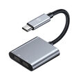 Adaptor Type-C la Dual Type-C Mcdodo Boss Series Grey