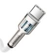 Cablu Type-C la Type-C Baseus Cafule Series Metal 100W White (1m, impletitura nylon)