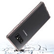Carcasa Samsung Galaxy Note 8 Just Must Pure II Pink (spate transparent, margini flexibile)