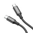 Cablu Borofone BU32 Exclusive Type-C la Type-C, 1.2m, Negru