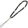 Snur / Pandantiv telefon Guess Heishi Beads Negru