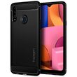 Husa Samsung Galaxy A20s Spigen Rugged Armor Matte Black