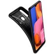 Husa Samsung Galaxy A20s Spigen Rugged Armor Matte Black