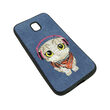 Carcasa Samsung Galaxy J5 (2017) Lemontti Embroidery Blue Puppy