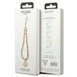 Guess Snur / Pandantiv telefon Chain Charms Auriu