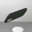 Husa cu suport iPhone 14 Pro Devia Randy Series Magnetic Army Green
