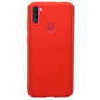 Husa Samsung Galaxy A11 Lemontti Silicon Silky Rosu