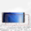 Carcasa Samsung Galaxy Note 8 Just Must Pure II Pink (spate transparent, margini flexibile)