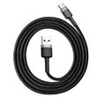 Cablu Type-C Baseus Cafule Series Gray & Black