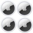 Tracker Original Apple AirTag 4 Pack, Alb